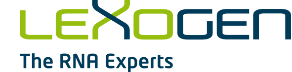 Logo of the company Lexogen, the RNA experts