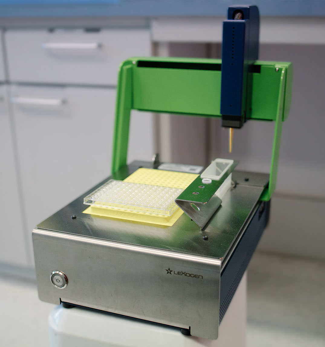 LUTHOR single cell dispenser instrument for fast and easy dispensing of individual cells from suspensions compatible with subsequent high-definition scRNA-Seq.